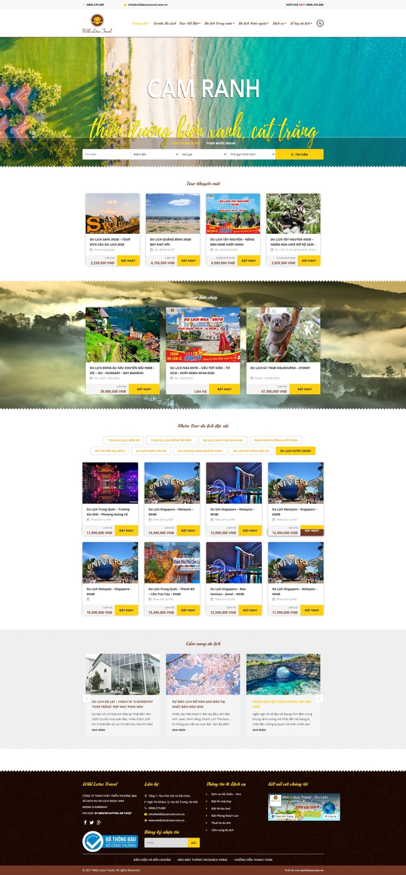 website du lịch DL02